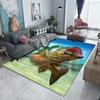 Big Fish Fishing Printed Carpet for Living Room Bedroom Bedside Bathroom Floor Mat Area Rugged Sofa Mat Home Decor for Gifts