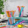 Chinco 60 Pieces Pirational Pencils Personalized  Wood Colorful Motivational Pencils with Pirational Sayings for Students Teachers Adults School
