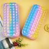 Novo pops sua bolha push fidget brinquedos caso de lápis crianças alívio do estresse espremer brinquedo anti-stress popsits macio crianças brinquedos popper