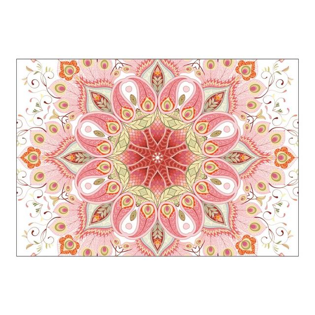 Entrance Door Bohemian Mandala Pattern Carpet Non -Slip Bath Mat Soft Living Room Bedroom Decorative Carpet Mat For Children