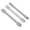 3pcs Dental Bracket Gauge Locator Stainless Steel Different Types Orthodontic Bracket Positioner