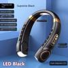 8000mAh USB Hanging Neck Fan Portable Bladeless Mini Rechargeable Mute LED Digital Display Electric Fans Air Cooler New Neck fan