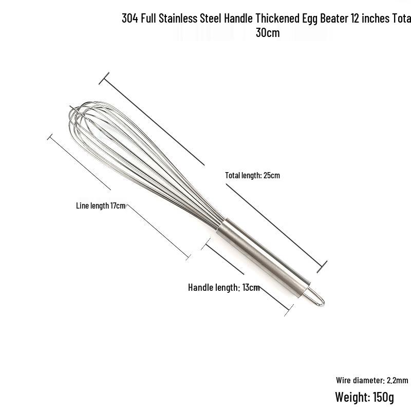 Professional Stainless Steel Hand Whisk