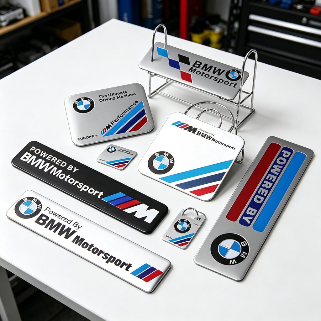 JVVO7 Car Valve Core BMW Decorative Car Stickers M-series Trunk Decal Accessories For BMW E46 E90 E60 F30 F10 E39 E36 F20 G30 G20 E87