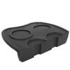 Tampering Corner Mat Silicone Tamping Pad Coffee Tamper Mat Double Heads for Kitchen Pub Coffee Accessories