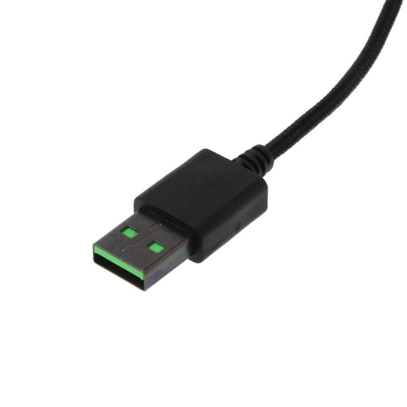 Gaming-Computermaus USB-Kabel Ersatzteile Langlebiges Nylon-Geflochtenes Mauskabel