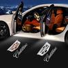 2PCS LED Car Logo Door Welcome Light for Cadillac SRX XT4 XT5 XT6 ATS XTS CTS CT6 Auto Door Ghost Shadow Projector Lamps
