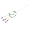 Hanging Crystal Suncatcher Beautiful Crystal Moon Star Decoration for Window Home Garden Party Wedding