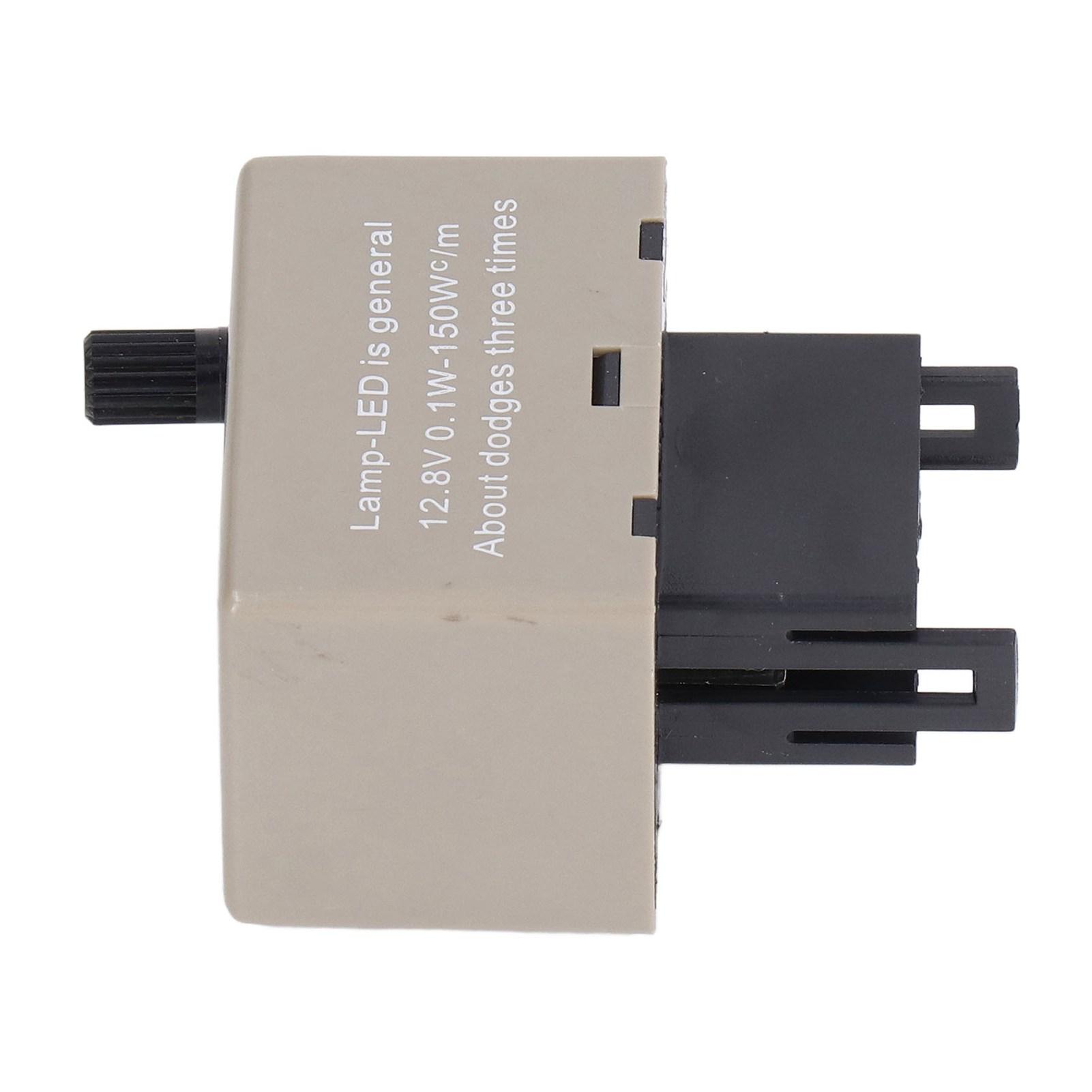 

8P KT 8 Pin Flasher Relay Adjustable Waterproof LED Electronic Flasher Relay for Light Bulbs