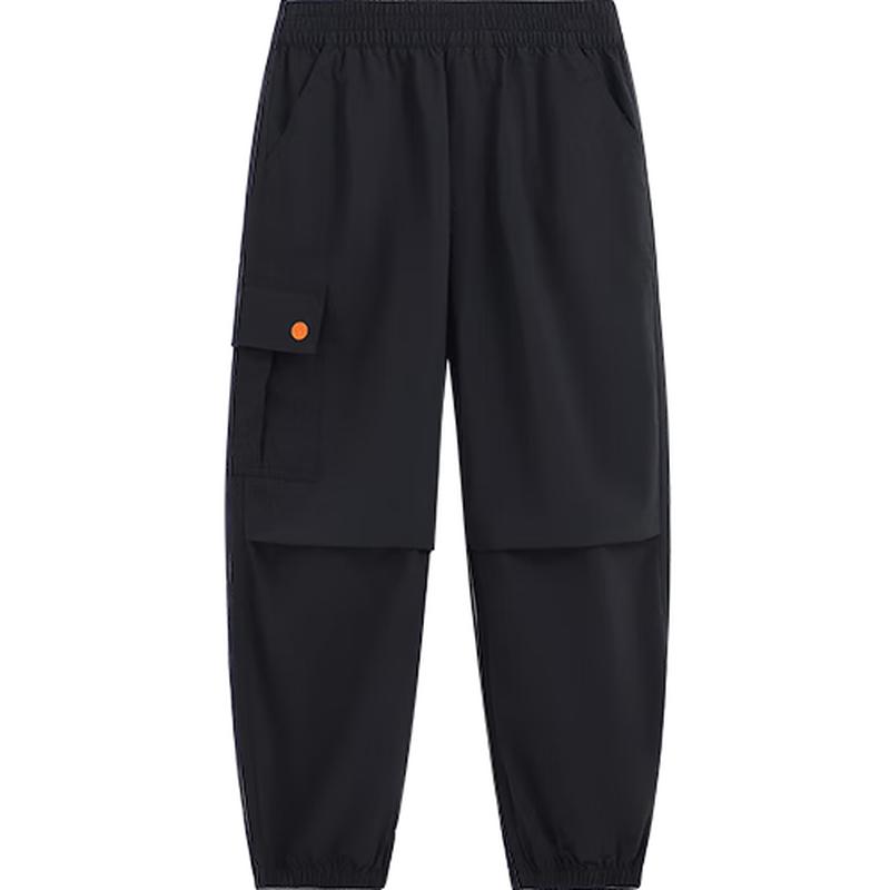 YEEHOO Kids' Quick-Dry Cuffed Cargo Jogger Pants