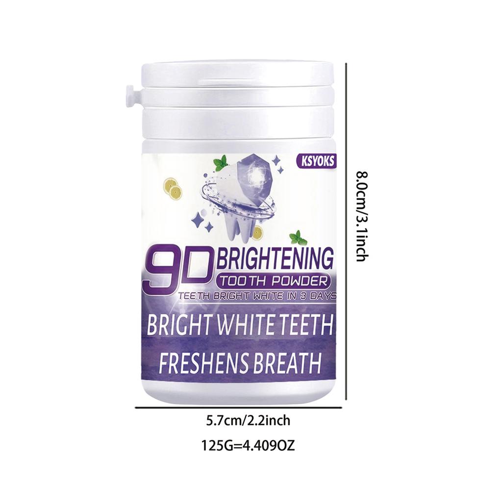 Remove Dirt and Help Create a Clean Oral Environment. Dental Powder Has a Gentle and Efficient Cleaning Power