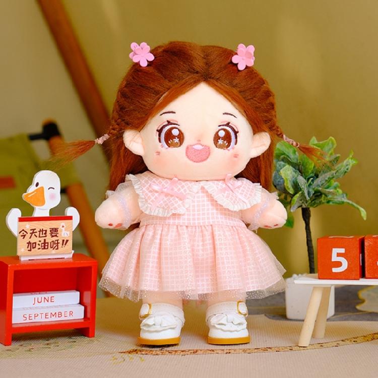 20cm Cute Plush Baby Doll Toy Life-Like Kpop Play Doll Toy Teens Collectible Toy