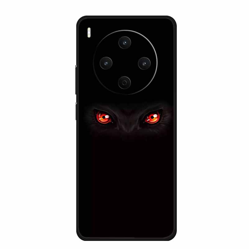 Black Silicone Case For Vivo Y500 Pro 5G 2025 Case Cartoon Cat Soft Back Cover For Vivo Y500 Pro Phone Case 6.67" Fundas Coque