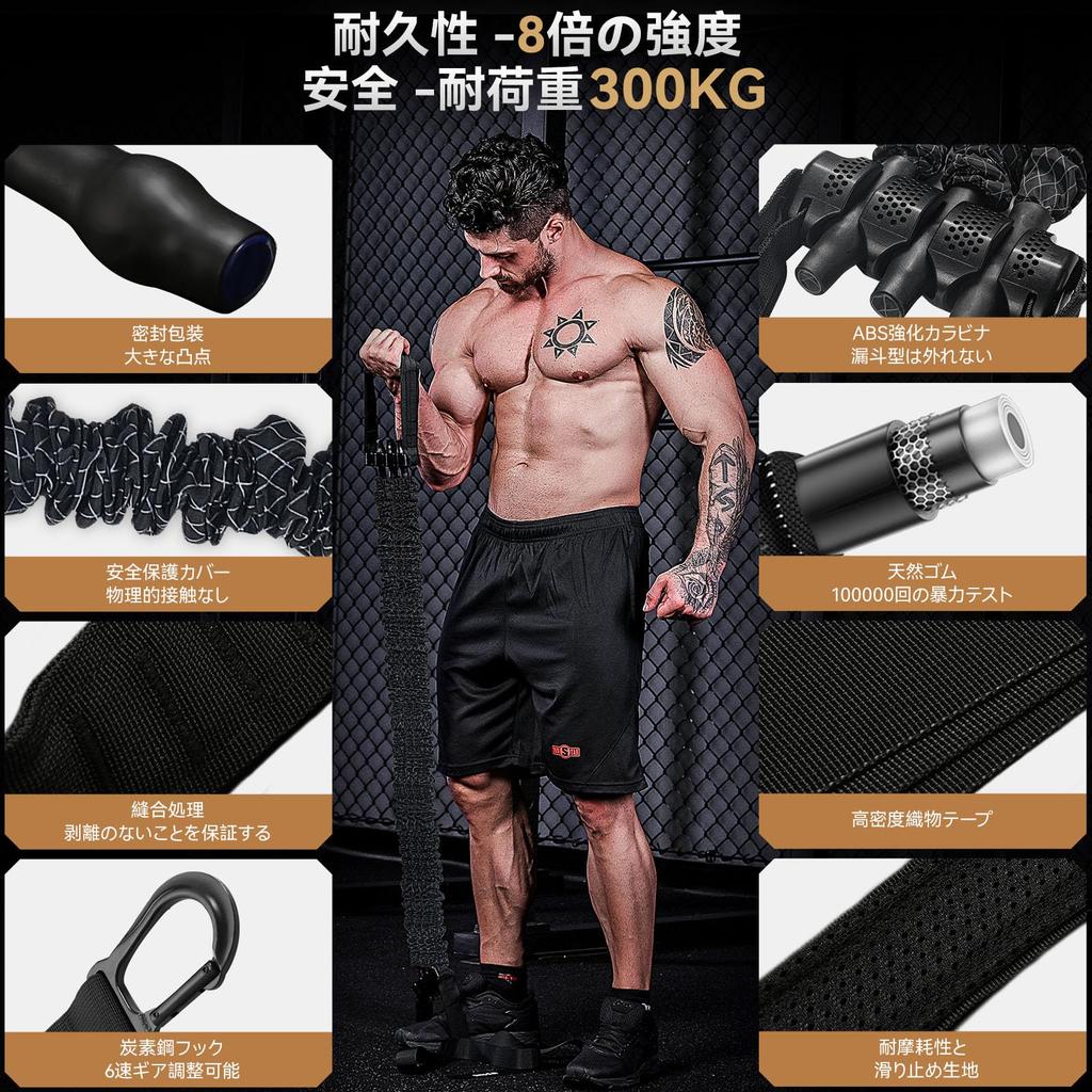 INNSTAR Pull-Up Support Training Tube, Pull-Up Support Band, 3-Level Adjustable Pull-Up Tube for Pull-Up Bars and Pull-Up Machines