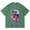 230 g/m² 100% bavlna Dragon Ball V72 Král Cold Potisk Unisex T-shirt z těžké bavlny