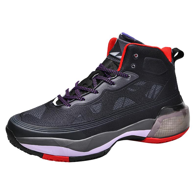 

Новые спортивные удобные мужские и женские баскетбольные кроссовки весна-лето молодежная устойчивая боевая одежда с нескользящим носком 42 чёрный