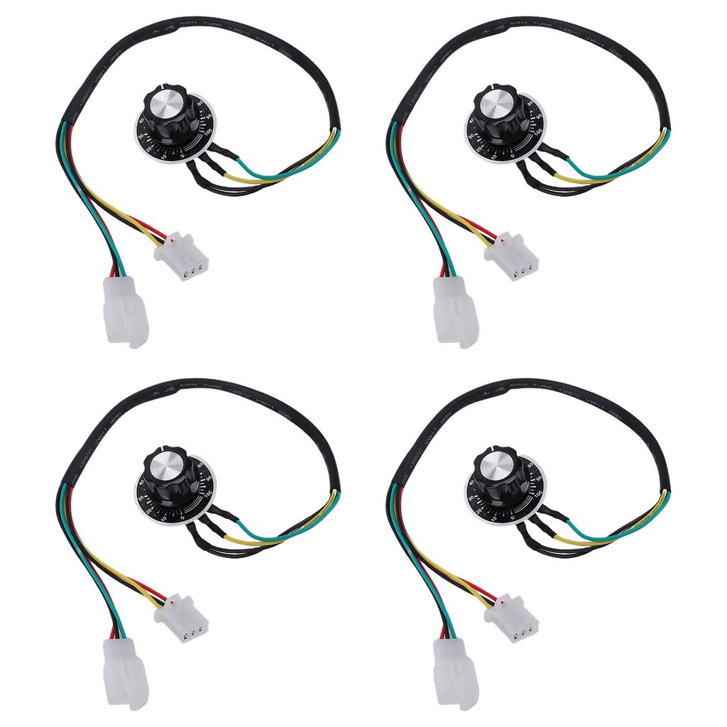 Knob Speed Limiter 3 Gears Speed Motorcycle Twist Speed Limit Knob for ATV UTV Go Kart Mower