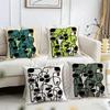 Abstract Dog Anime Cushion Cover Reversible Plush Pillow Cover – For Car, Sofa, Bedroom, Perfect As a Gift.