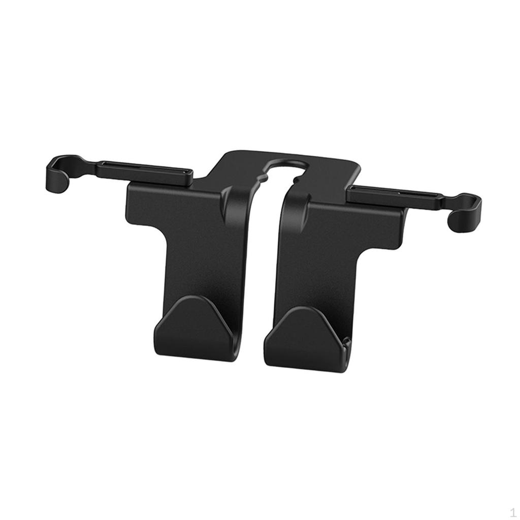 Seat Headrest Hook Dual Hangers Hanger, Universal Auto Back Phone Stand for Coat