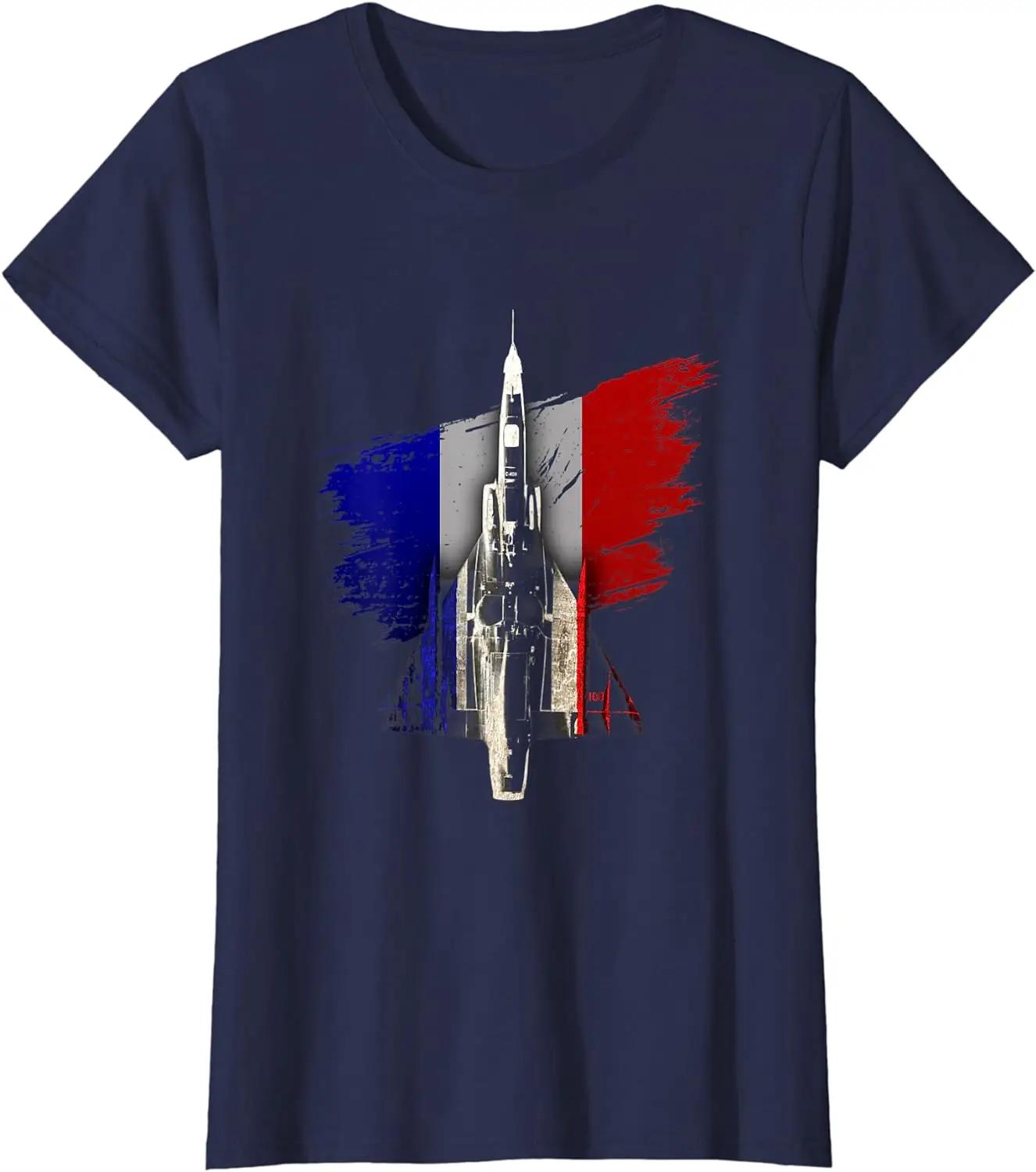 

French Air Force Mirage 2000 Jet Fighter TShirt 100 Cotton ONeck Summer Short Sleeve Casual Mens Tshirt Size S3XL 4XL