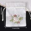 Candy Bag Embroidery Flower Drawstring Bag Perfume Spice Bag Cloth Storage Bag  Ladies