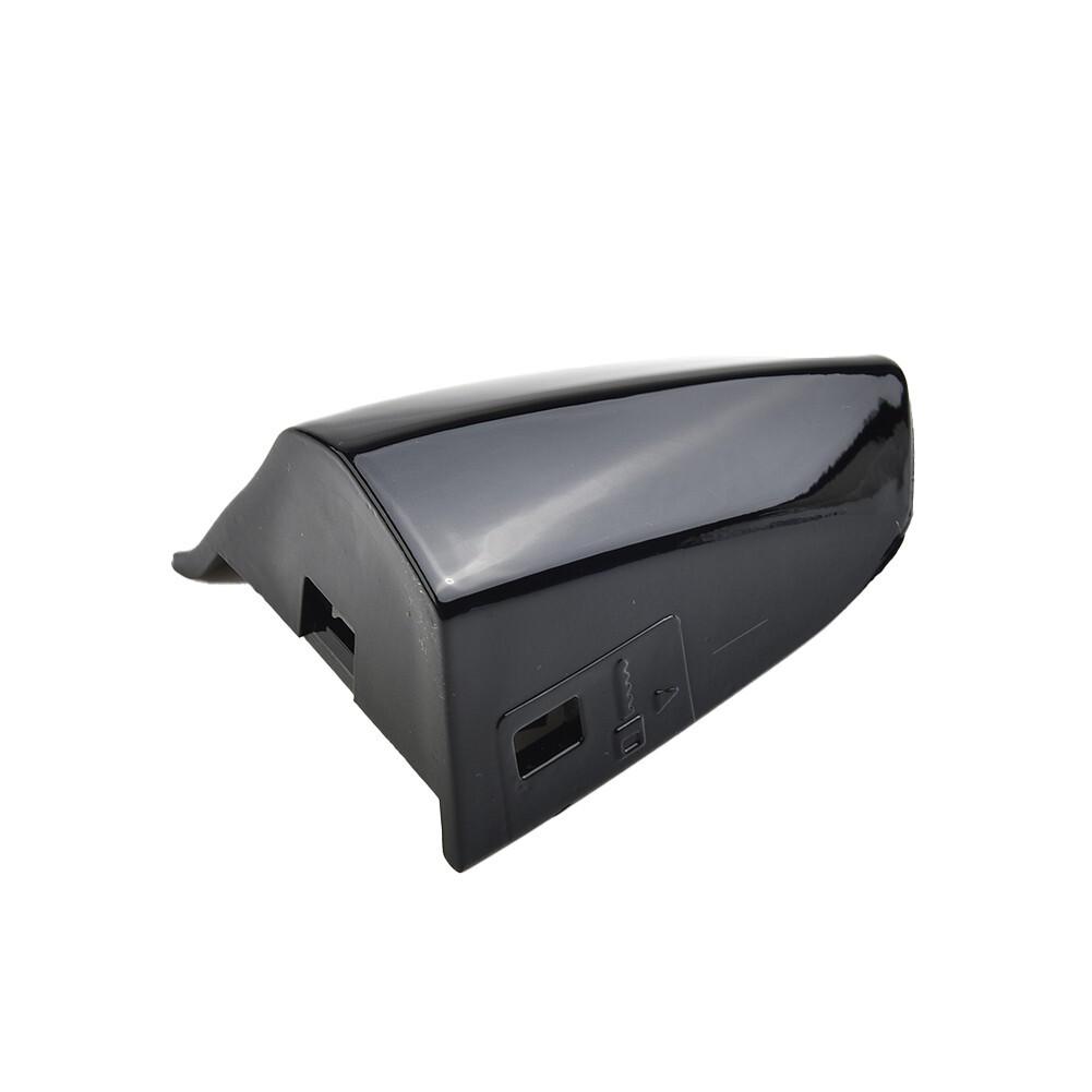 Black New Left Side Driver Exterior Door Handle Cap For Ford Mustang 2015 2016 2017 2018 2019 2020 FR3Z-63218A15-AA Car Parts