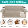 Sofa-Schonbezug, einfache Installation, schmutzabweisendes Polyester, praktischer Sofa-Schutz, Couch-Pad, Wohnzimmer-Versorgung