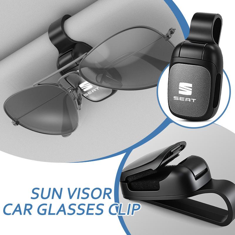 Car Sunglasses Holder Eyeglass Holder Glasses Storage Clip For Seat FR Leon Ibiza Altea Exe 5f Mk2 Mk3 TARRACO Auto Accessories