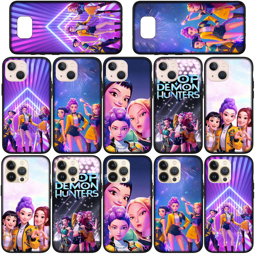 Phone Case for iPhone 17 16 15 Plus X Huawei P30 P20 Lite Redmi Note 14 12 11 13 Pro Max OPPO A60 A80 A40 A18 Mira KPop Demon Rumi Hunter X Zoey Cover