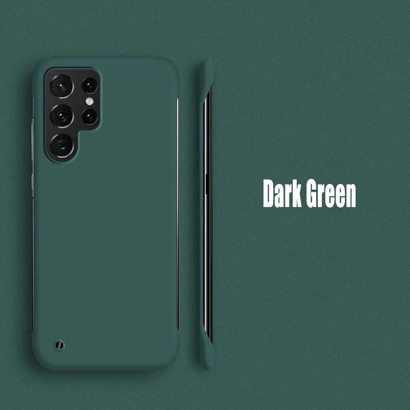 

для S25 Ультратонкий Жесткий Безрамочный Чехол из ПК для Samsung S25 Ultra S24 Plus S23 S22 S21 S20 S24 FE Note 20 Ultra Матовый Мягкий Чехол S25 Plus