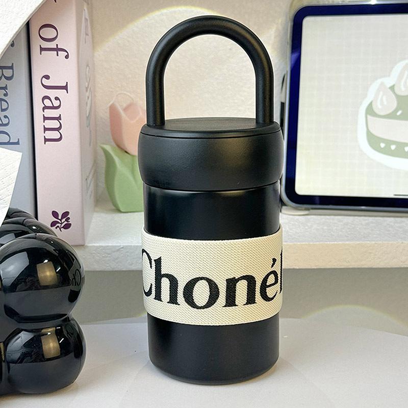 

1 шт. Термобутылки из нержавеющей стали 420 мл Вакуумная термобутылка для горячих и холодных напитков, кофе, воды 401-500ml чёрный