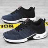 Men Stylish Athletic Shoes Vulcanize Shoes Chunky Flat Plush Comfort Springtime Fall Platform Mens Athletic Daily Wear Shoes Outside Trekking Shoe