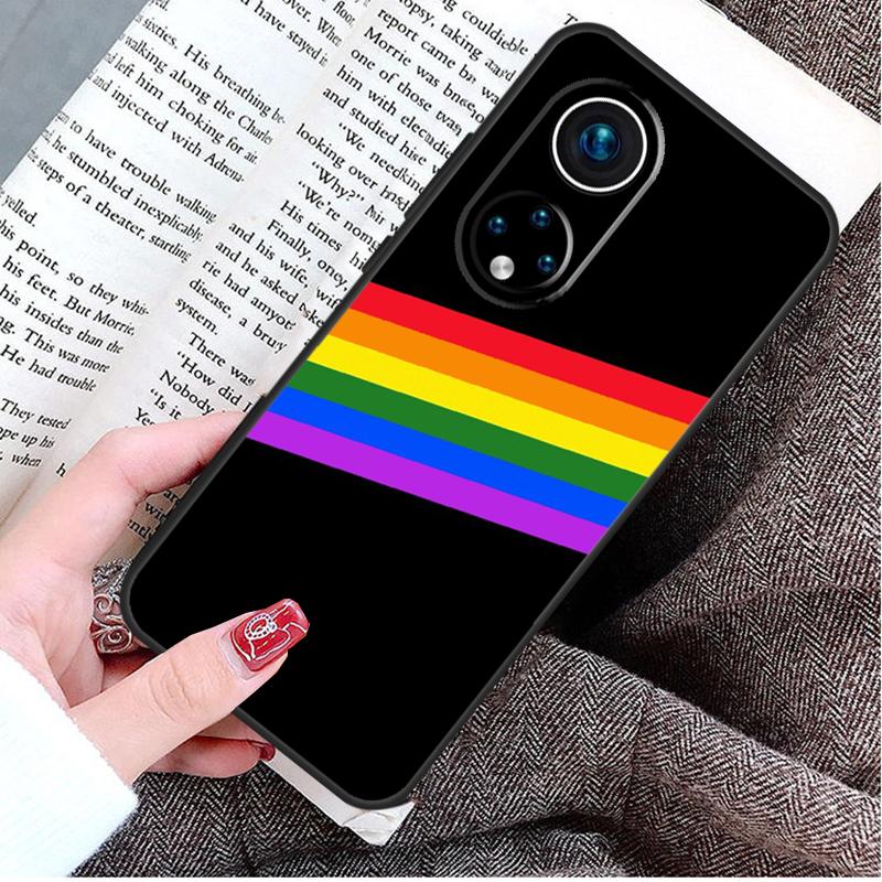 Gay Pride Rainbow Flag Case For Honor X9b X8b X6 X7 X8 X9 X6a X7a X8a X9a Honor 70 50 90 Lite Magic 6 5 Pro Cover