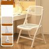Folding Chair with Backrest – Dormitory Computer Chair, Training & Conference Chair, Household Dining & Office Plastic Stool