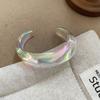 Symphony acrylic geometric irregular bracelet fashion versatile bracelet personality niche design sense jewelry women
