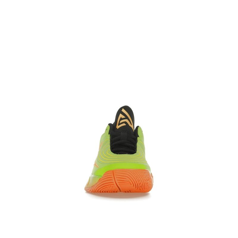 Nike Giannis Immortality 4 Cyber Lightning Bright Mandarin Kids' Basketball Shoes FZ6734-301