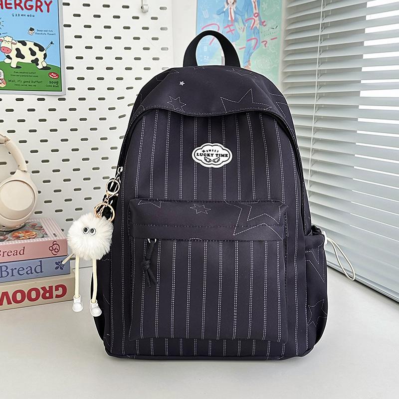 Schoolbag Korean version ins Mori school bag high value sweet primary and secondary school students light backpack commuter leisure backpack