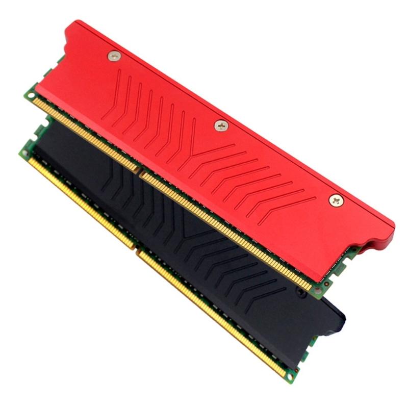 Aluminum Alloy RAMs Heat Sink For DDR5 DDR4 DDR3 Memory Module Improved Thermals Management Solution