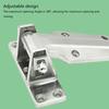 Practical Reversible Rise Hinges for Commercial Coolers Door with Spring Assisted Lift and Zinc Alloy Construction