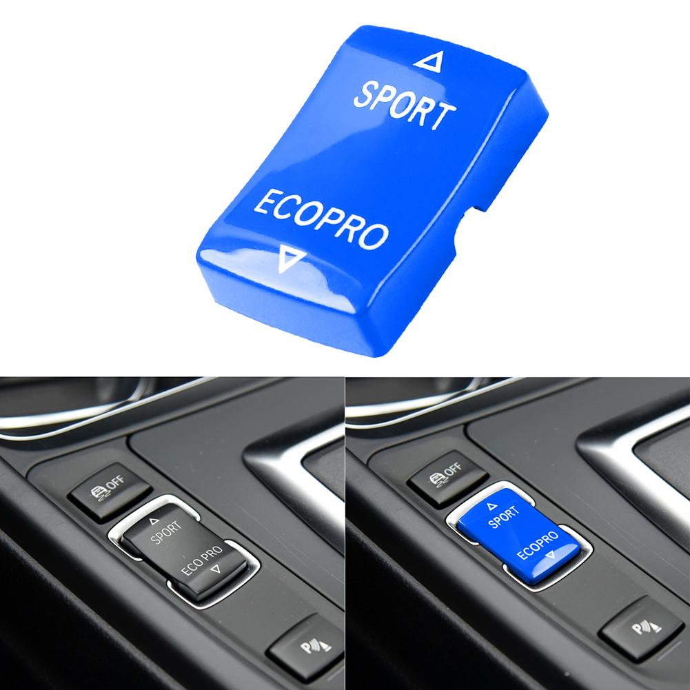 Premium Quality ABS Rubberized Car Replace Gear Mode Switch Button Trim for BMW