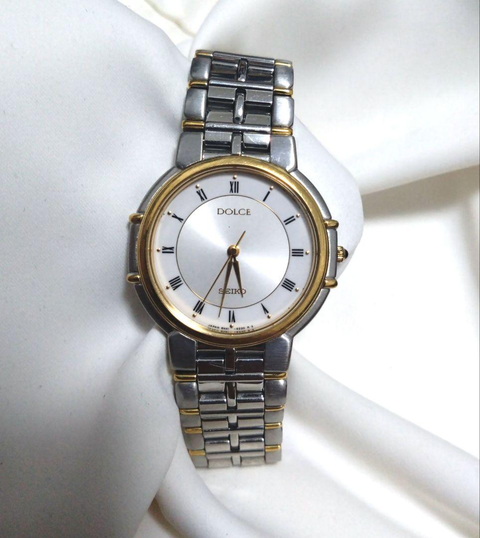 

[USED] Rare SEIKO DOLCE Roman watch with battery replaced