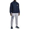Under Armour Project Rock Casual Printed Hooded Jacket Men Jacket Navy-Blue 1370457-408