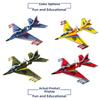 28*26*6.5cm Outdoor Toy Random Color Electric Plane Aircraft High Quality Inertial Foam Toys