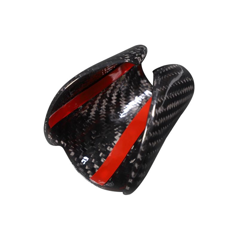 For Nissan GTR R35 2008-2016 Real Carbon Fiber Car Gear Shifter Head Cover Shift Handle Decorate Car Interior Accessories