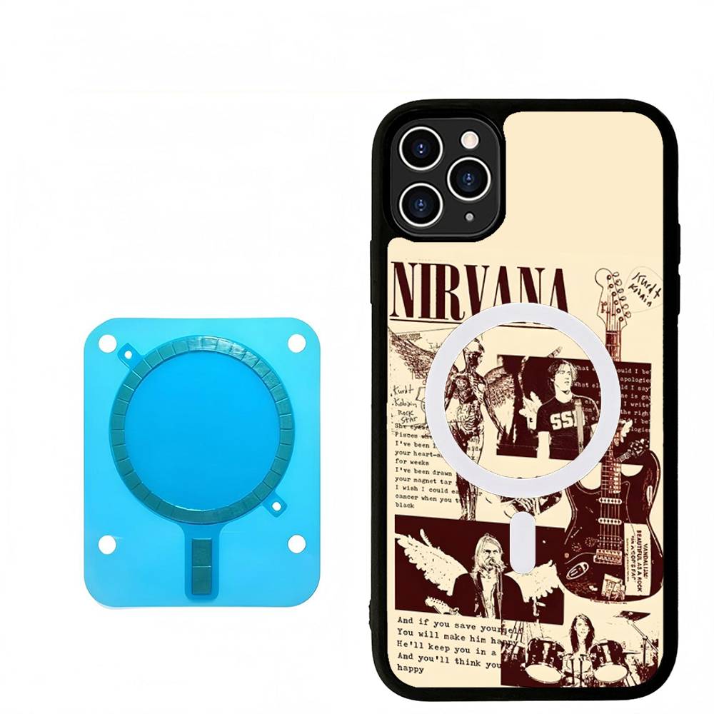 

Популярный Классический Исполнитель N-nirvanaS-A Чехол Для Телефона Для iPhone 17 16 13 14 15 11 12 Pro Max Plus Для Magsafe Магнитный Корпус iPhone 13