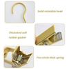 1/3pcs Seamless Pants Racks Aluminum Alloy Trousers Organizer Portable Drying Clip  for Hats Socks