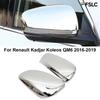 Für Renault Kadjar Koleos QM6 2016- ABS Chrom Rückspiegel Seitenspiegel Blinker Spiegelabdeckung Verkleidung Autozubehör