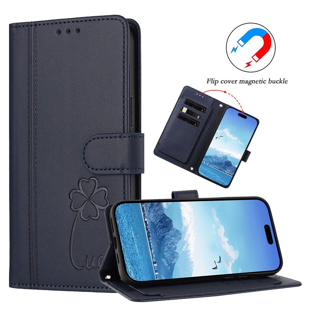 Leather Card Holder Case For Huawei Honor 600 Smart 500 400 Lite 200 Magic7 Pro Magic8 Pro Air Flip Wallet Protect Back Cover