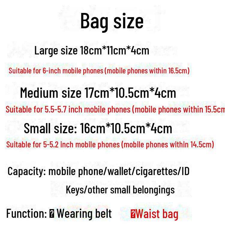 Xiaoduoli Men's Genuine Leather Mobile Phone Waist Bag - 5.5/6 Inch Cowhide Retro Mini Belt Bag