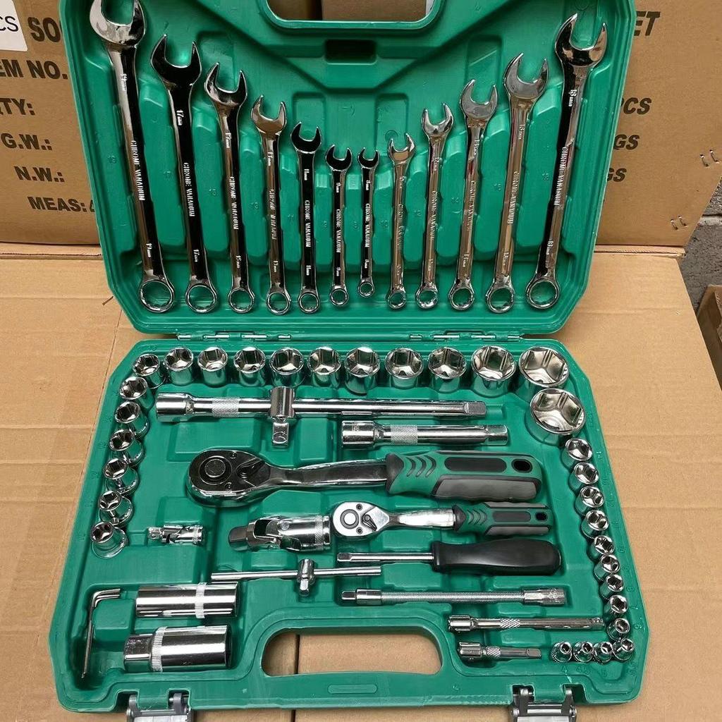 Set de 150 de piese pentru scule de reparații auto – Cheie tubulară și scule combinate